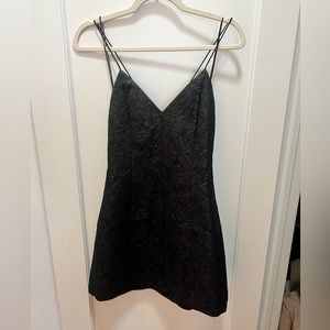 Alice and Olivia black dress size 2